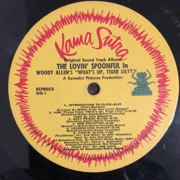 ***Free*** The Lovin' Spoonful What's Up, Tiger Lily? Soundtrack Vinyl Lp '66 - Picture 2 of 7